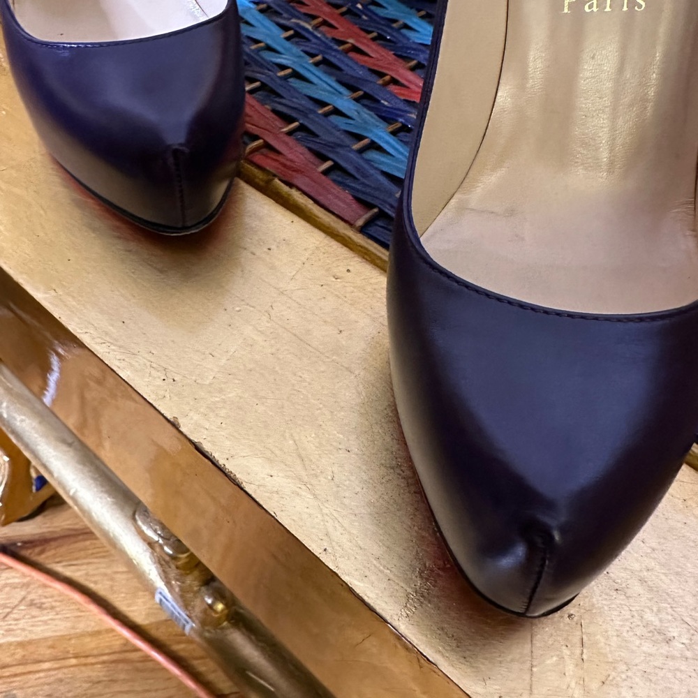 Louboutin Rolandzip 120 Calf Seta size 37 - Picture 5 of 10